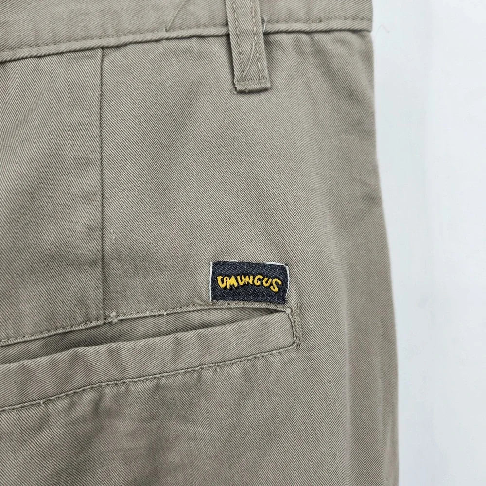 NWT Vintage Introspect Umungus Baggy Khaki Pants 90s Skate Streetwear 34x34 Y2K